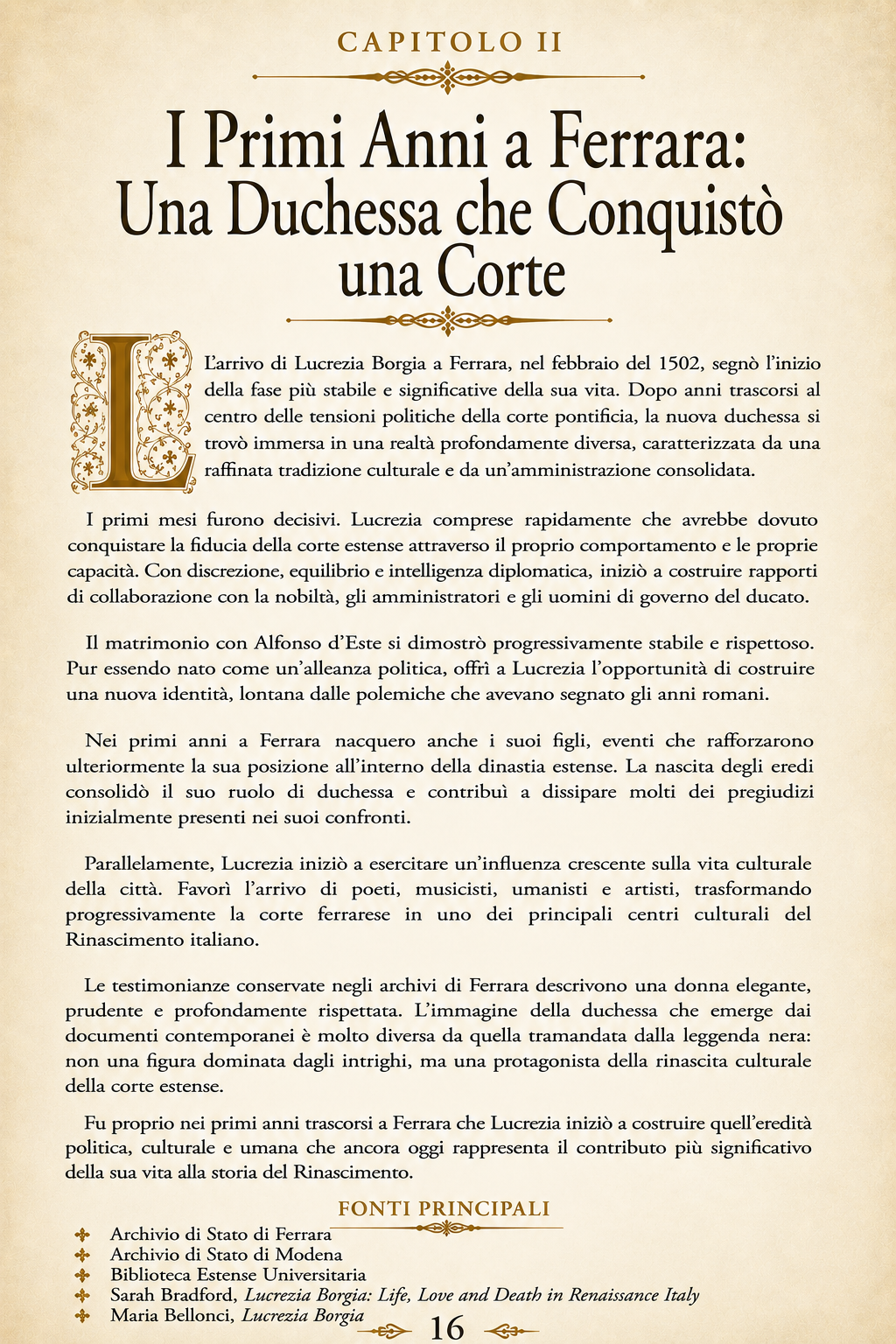 Capitolo II